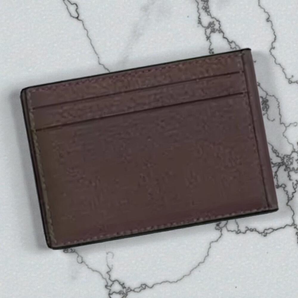 Coach Compact Billfold Leather Wallet in Maple CM167 - Picture 2 of 4